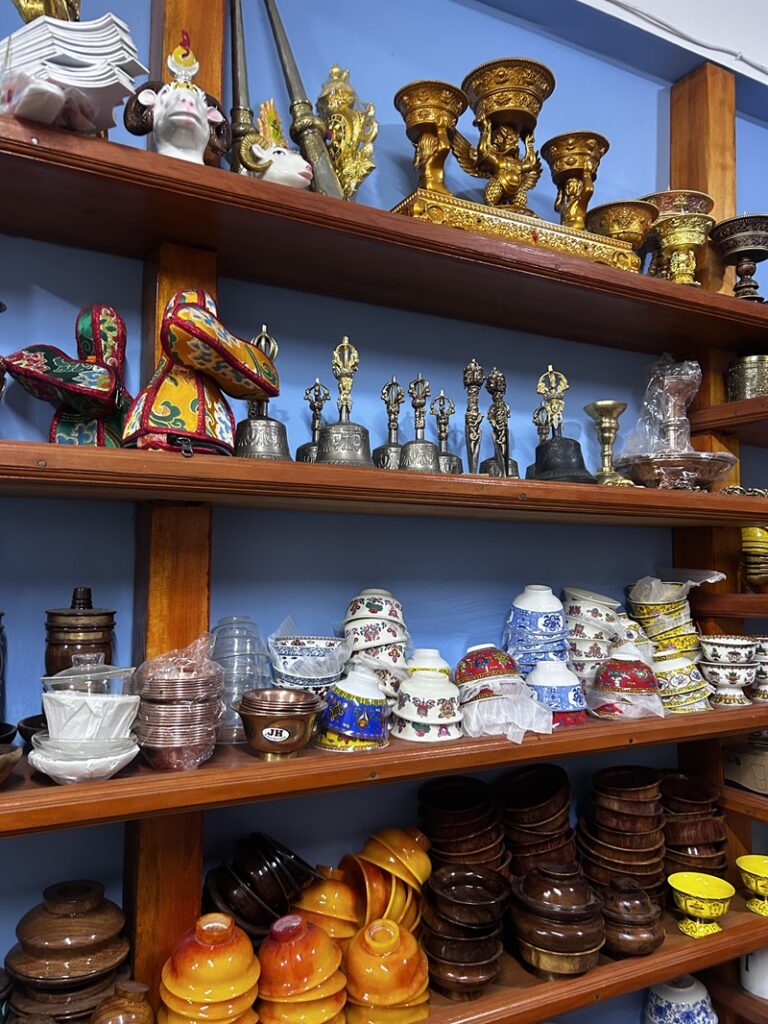 Local markets in Menchukha_